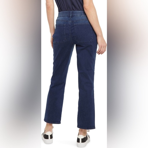 NYDJ Waist Match Marilyn Straight Ankle Jeans w/ Button Fly - Picture 6 of 9